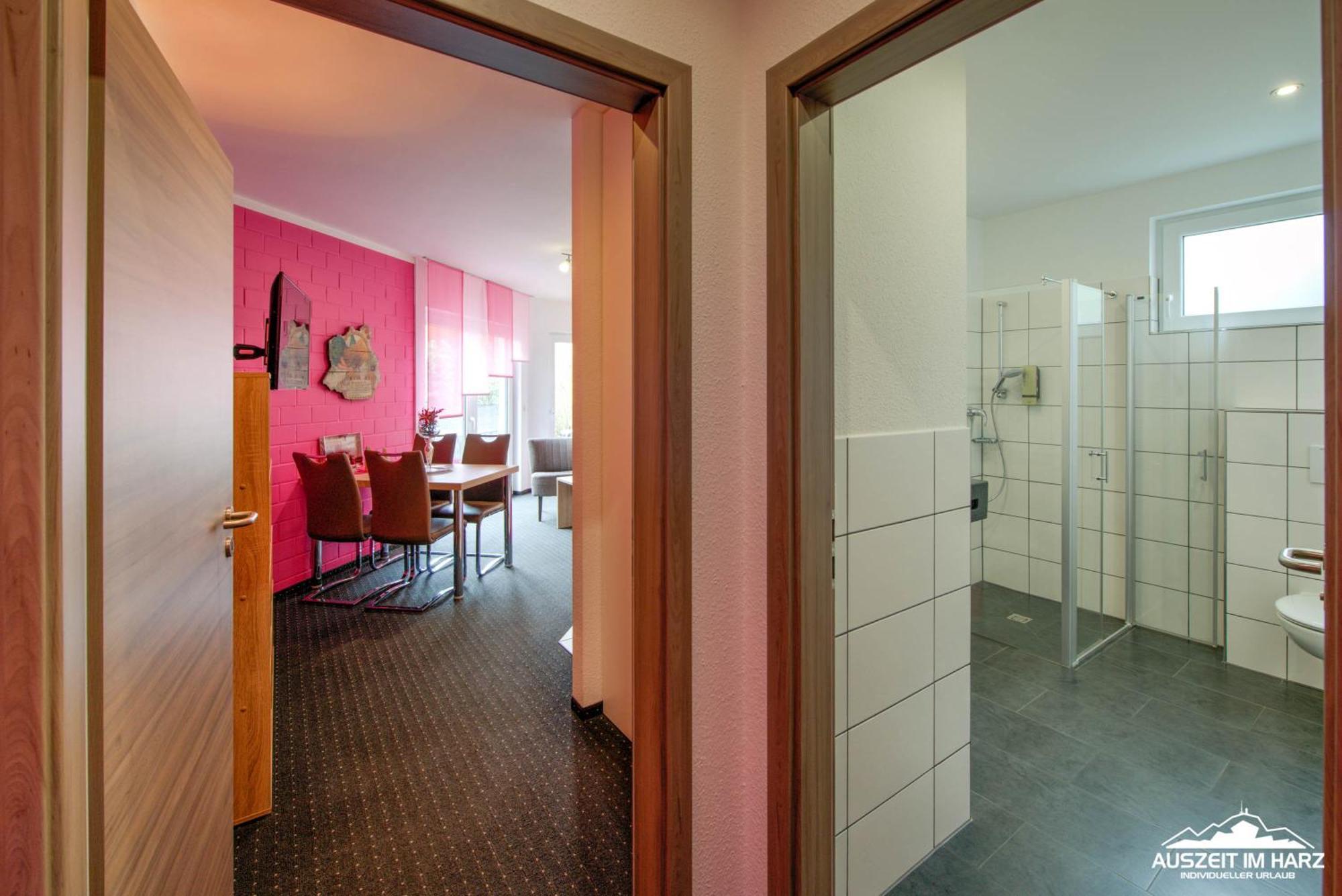 Auszeit-Im-Harz Haus 6 Wohnung 4 ヴェルニゲローデ エクステリア 写真